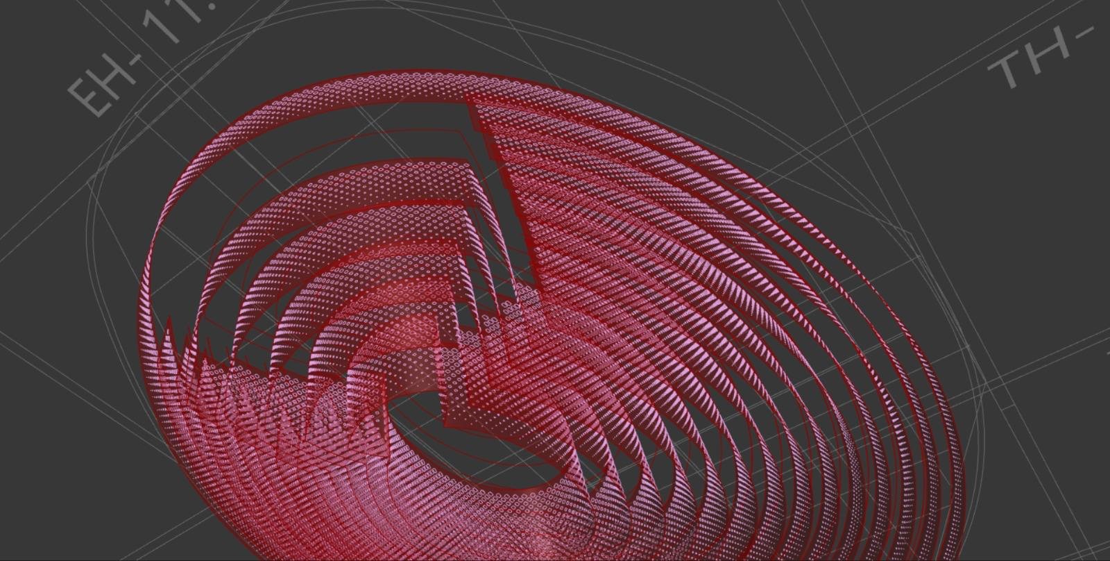 refine ceiling curves Lucknow airport parametric ceiling