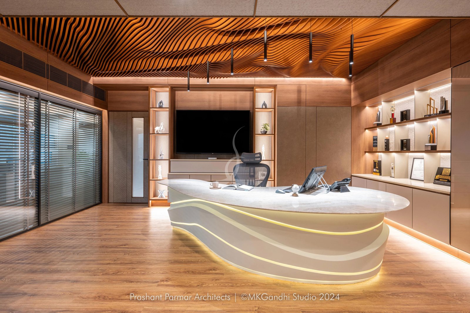 Custom parametric ceiling