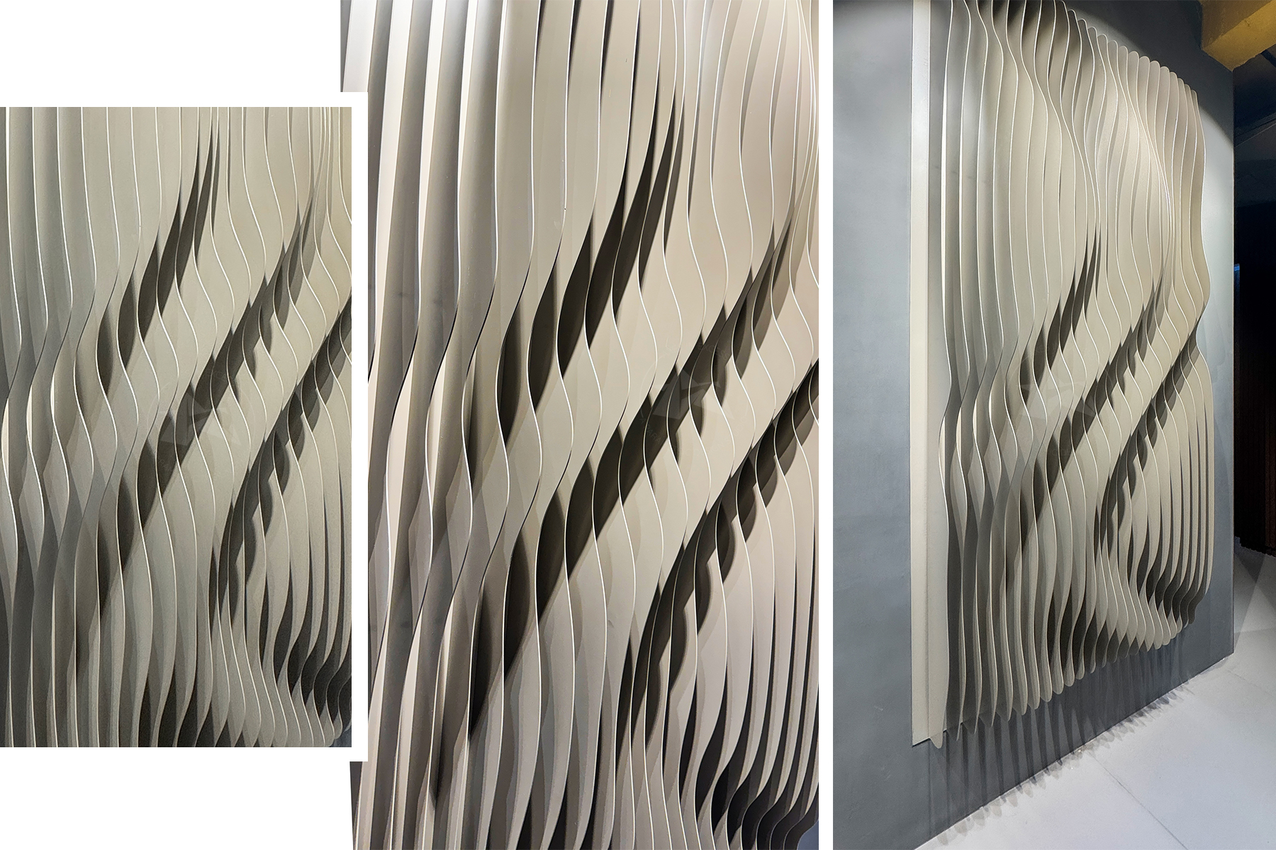 Parametric Facade screen by axes in excess