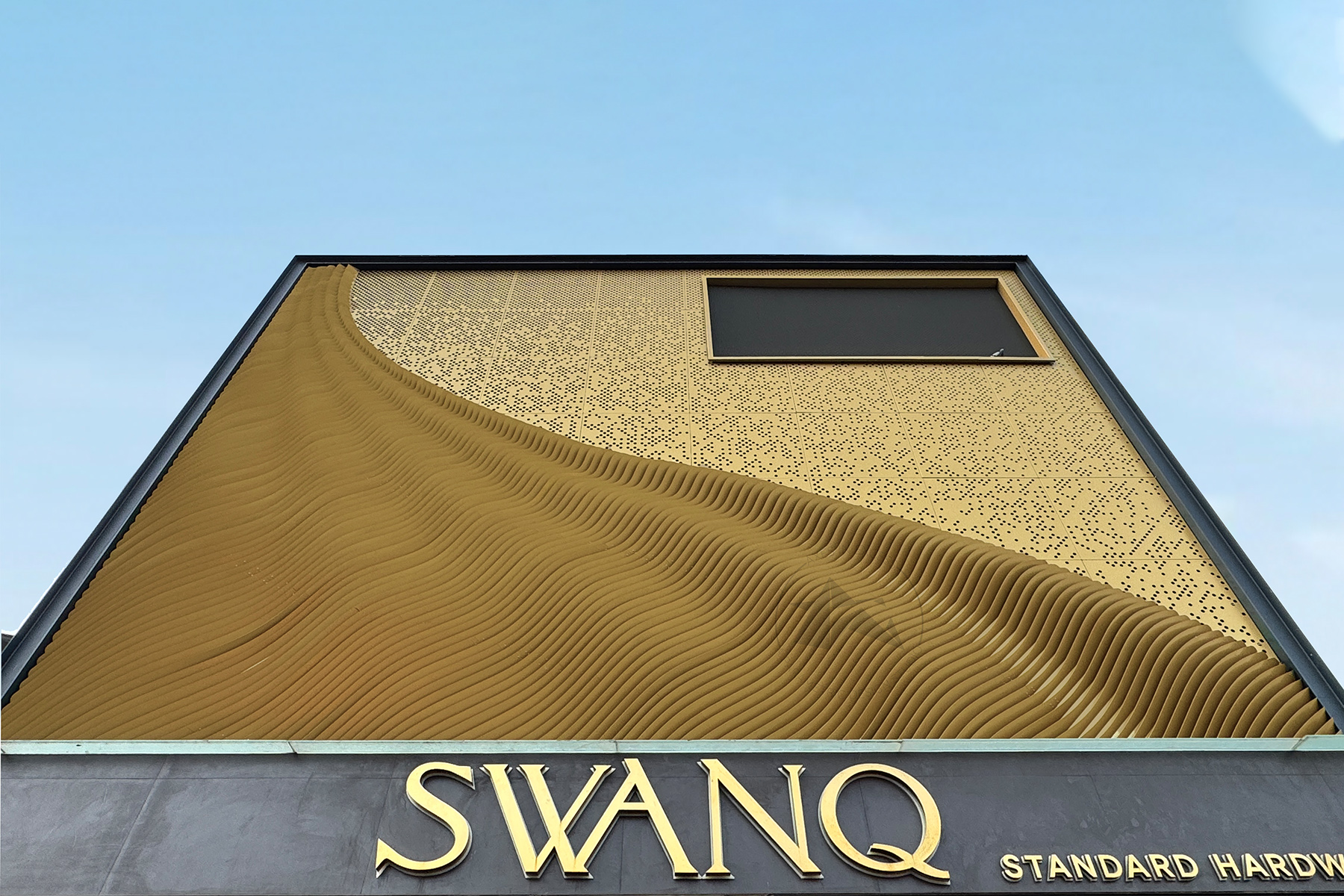 Parametric Metal Facade Project in Indore | Axes in Excess x Standard Hardware