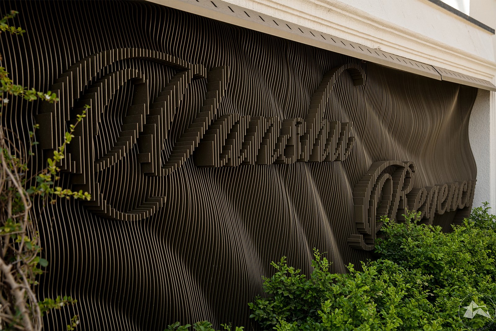 designer name plate for modern home exterior by axes in excess