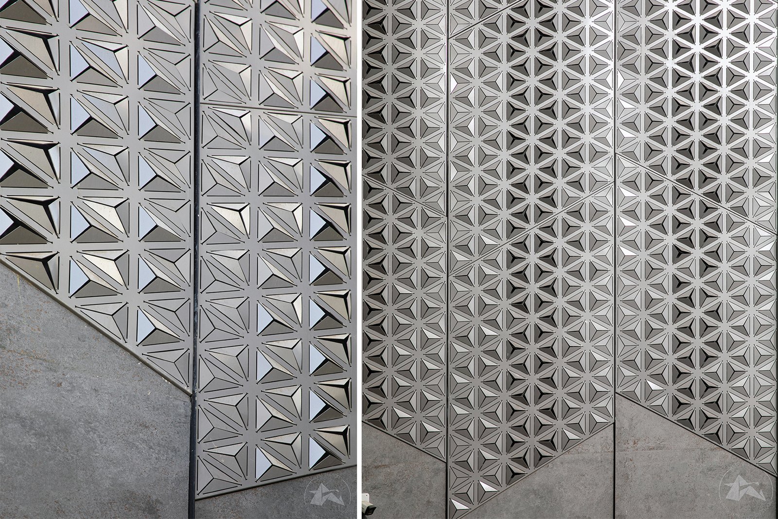 hotel boundary wall design metal screen by axes in excess