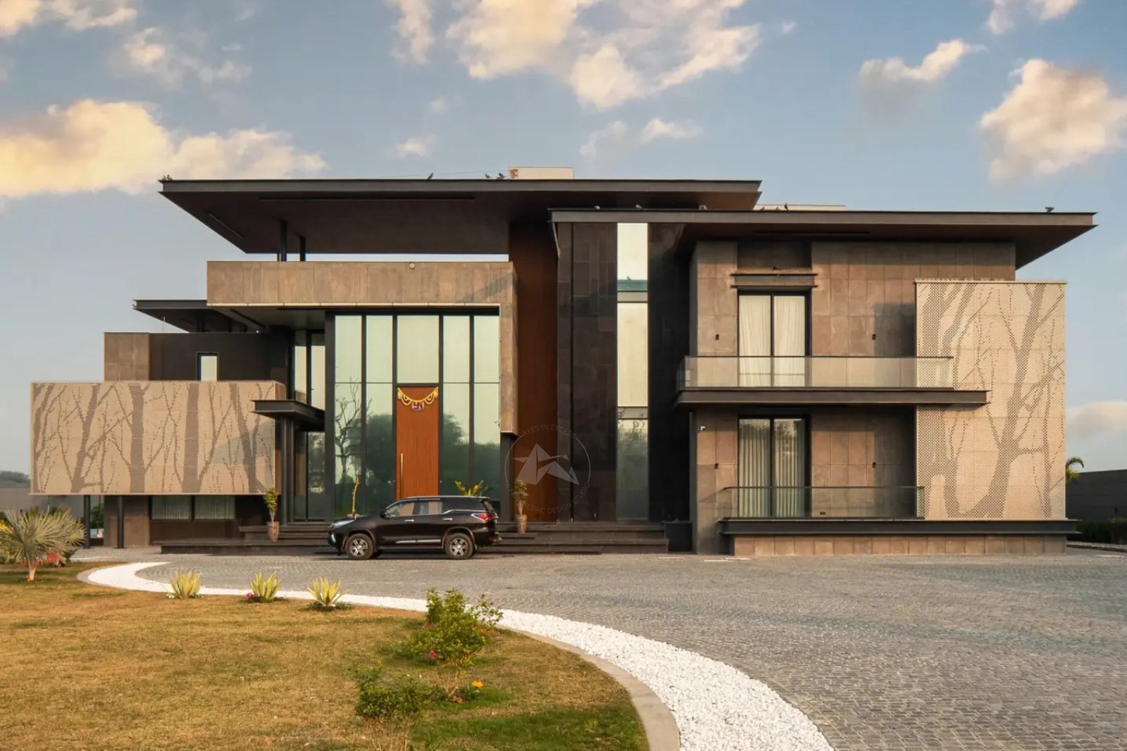 aluminium cnc cladding for residential building 