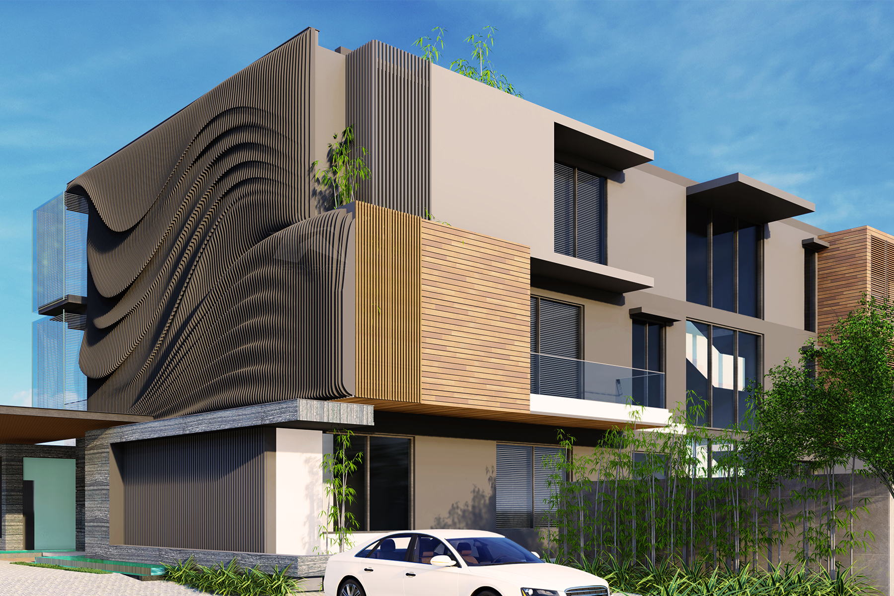 Axes in Excess: Leaders in parametric metal facade design and architectural brilliance for buildings