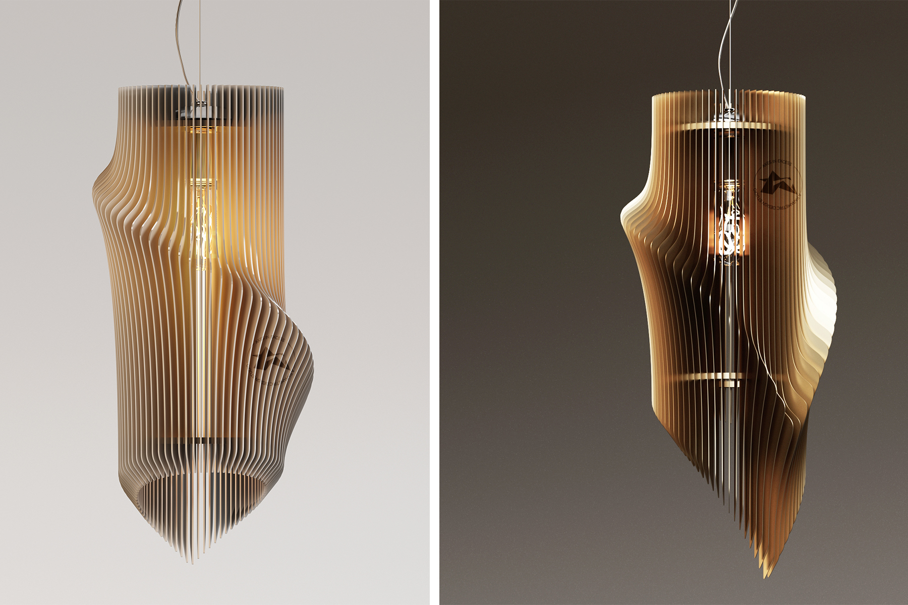 Axes in Excess: Transforming spaces with bespoke parametric light solutions.